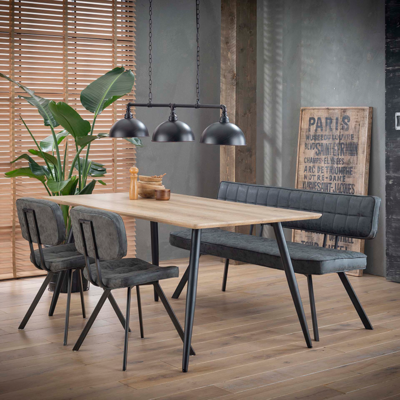 Eettafel bank Alba