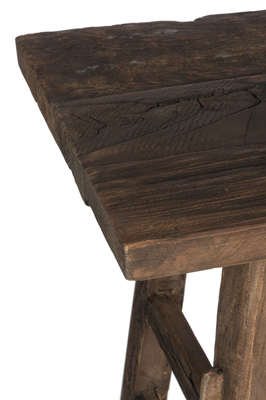 Console hout Bruin