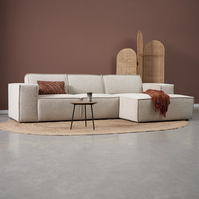 Hoekbank Chaise Livento Beige