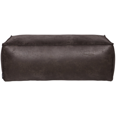 Rodeo poef 43x120x60 ecoleer cognac