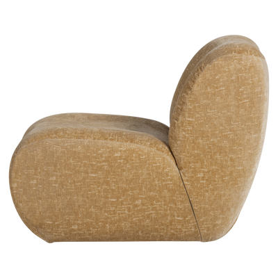 Nomu fauteuil grove chenille lichtbruin [fsc]