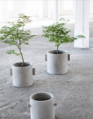 Serax plantenpot Concrete naturel - rond