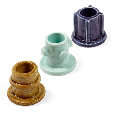 SERAX Kandelaar Molly 01 glazed - set van 3