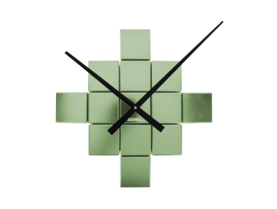 Wandklok DIY Cubic Metallic