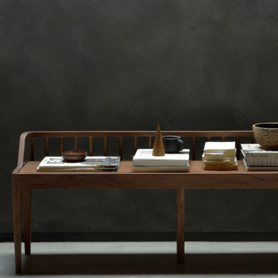 Ethnicraft Bench Spindle Oak