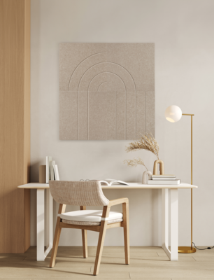 Maeven Art akoestisch wandpaneel - Maya III - 50 x 50 cm