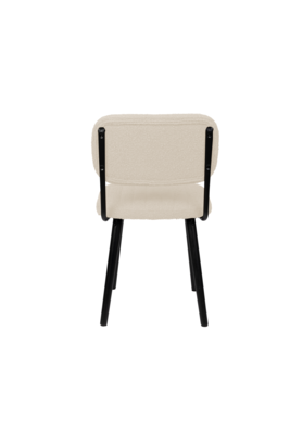 Housecraft living eetkamerstoel Jake bouclé