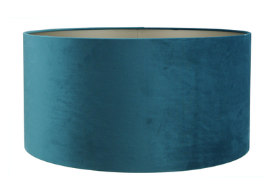 Lampenkap Palermo velours blauw