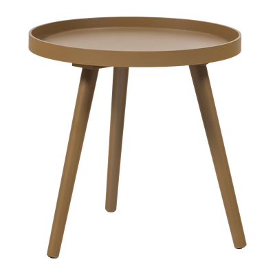 Sasha bijzettafel o41 cm hout honinggeel [fsc]