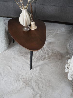 Vloerkleed Velluto Beige Rond