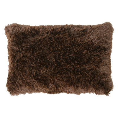 Kussen bont bruin camel