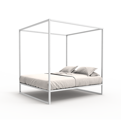 Hemelbed bedframe °02 | Wit