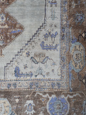 Vloerkleed Karaca - Purple/Brown 07