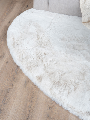 Vloerkleed Morbido Ivory 2810 kiezelvormig