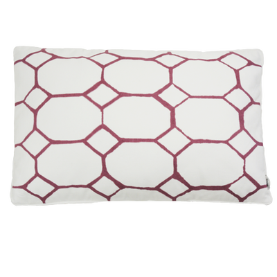 Kussen Hexagon bedrukt