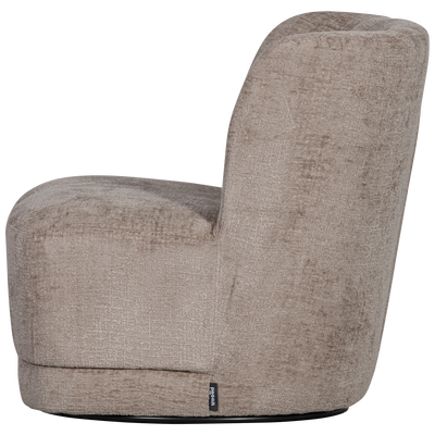 Atty draaifauteuil grove melange grijs [fsc]