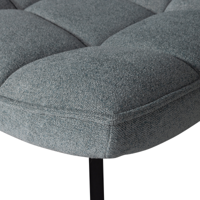 Maudi draaifauteuil chenille structuur groen