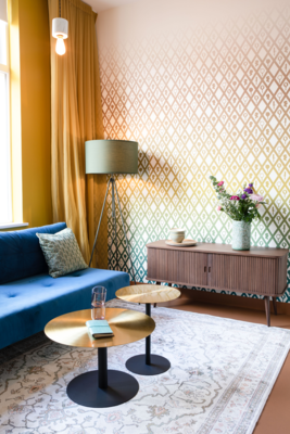 Zuiver Barbier walnoot dressoir