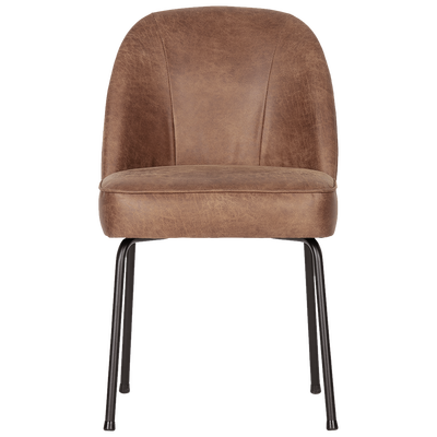 Vogue eetkamerstoel structure velvet brass