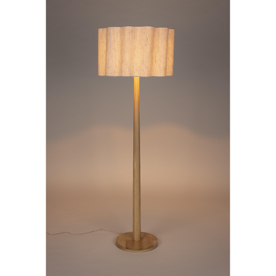 Scallop vloerlamp naturel