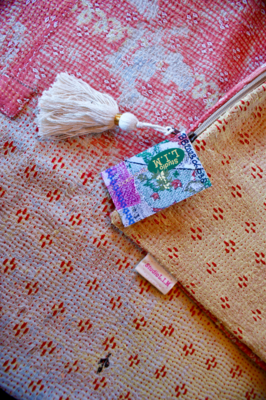 Kussen Kantha vintage 50x70 cm