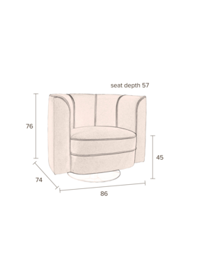 Lounge chair Flower