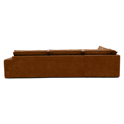 Hoekbank Segment Becotton green