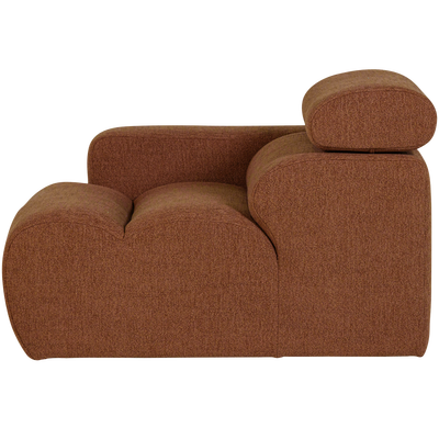 Novi 1-zits element arm links boucle karamelbruin