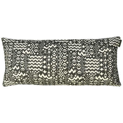 Kussen bohemian olijf ecru