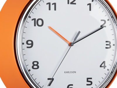 Wandklok Modern Retro
