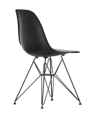 Vitra stoel Eames DSR Basic dark onderstel