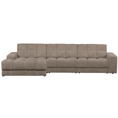 Second date chaise longue links velvet antraciet