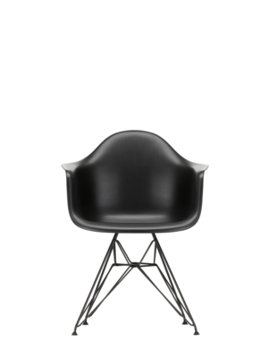 Vitra stoel Eames DAR RE basic dark onderstel Deep Black