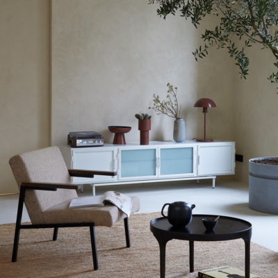 TV-dressoir Brooklyn White