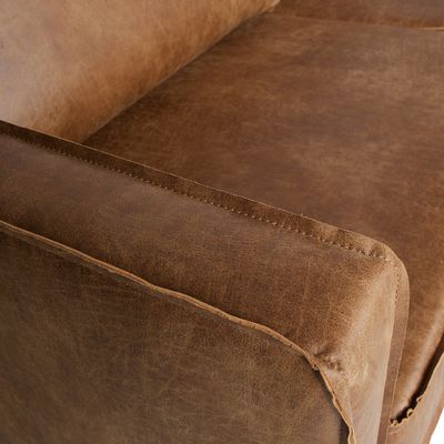 Rodeo daybed links structure velvet brass