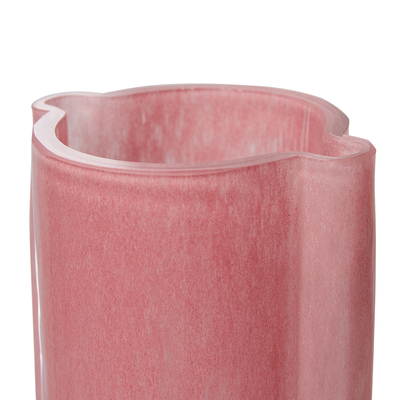 Glass Vase | Flamingo Pink