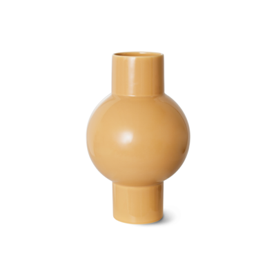 HKliving vaas Ceramic Cappuccino M