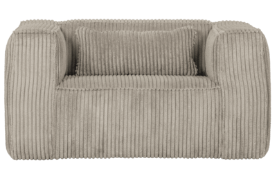Bean fauteuil grove ribstof
