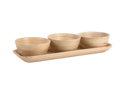 Borrelschaaltjes Puro set van 3