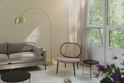 Zuiver Metal Bow Vloerlamp