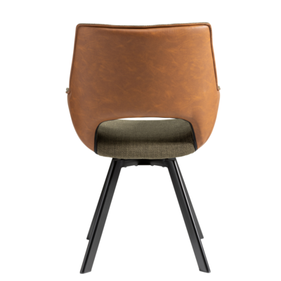 Lodge Living draaistoel Carry groen