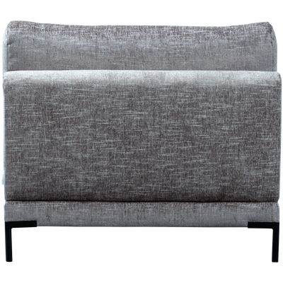 Couple loveseat element mud melange