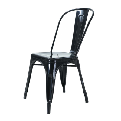 Metalen stoel Café