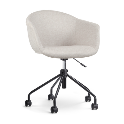 Bureaustoel Nout-Otis gestoffeerd - met armleuningen