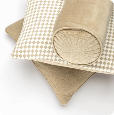 Kussen Bolster velours