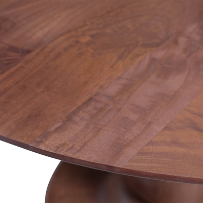Blanco eettafel o120 cm mangohout walnoot