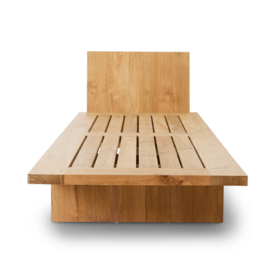 HKliving ligstoel Outdoor Daybed Teak