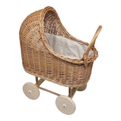 rieten poppenwagens