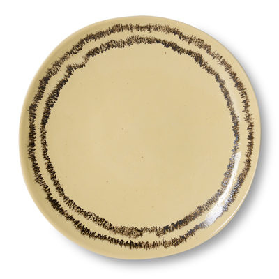 HKliving Servies 70's ceramics ontbijtbord