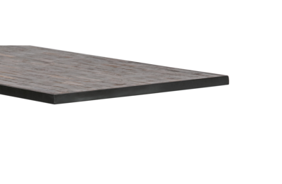 WOOOD tafelblad Tablo teak/metaal